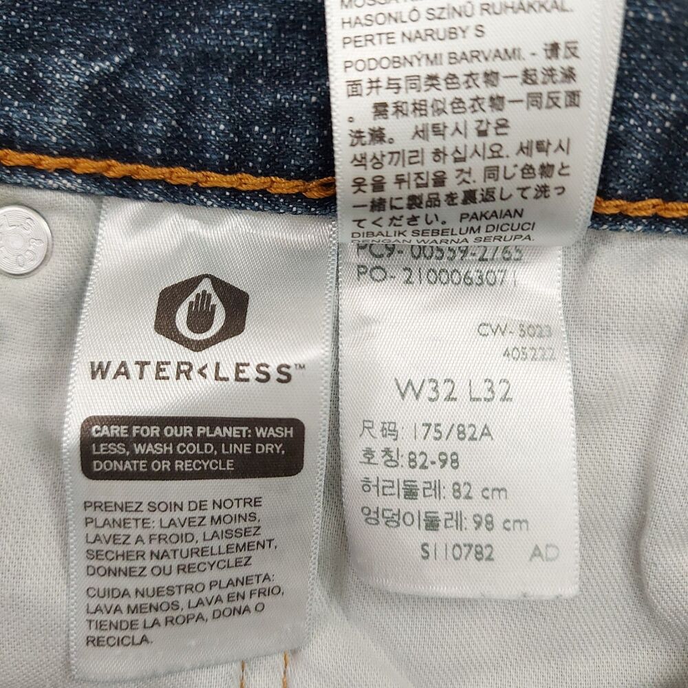 Levi's 559 Jeans Mens 32x30 Blue Straight Leg Cotton Durable Denim Work Casual - Picture 10 of 12